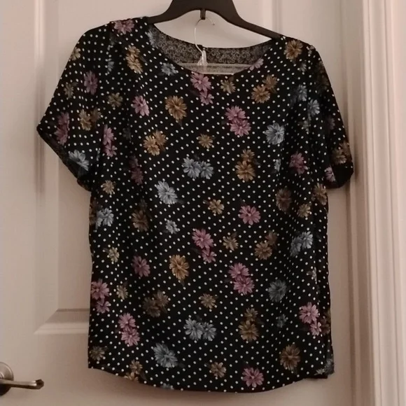 Reversible Flowy Summer Skirt And Blouse Set New Size 2X - Picture 4 of 8